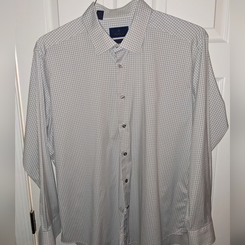 David Donohue Performance Slim Fit 18.5/34-35